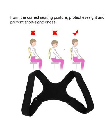 Adjustable Posture Corrector for Men and Women - Back Brace Support for Straightening Shoulder and Upper Back - Buy Online on GoSupps.com