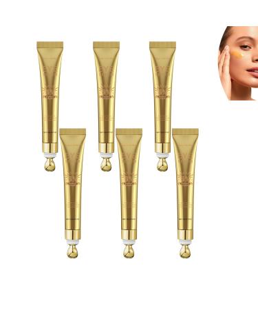 Nuvilo Instant Firmx 6% Caffeine Eye Cream for Dark Circles & Puffining Retinol & Hyaluronic Acid Under Eyes Anti Aging Care for Wrinkles & Fine Lines - 6 Pack