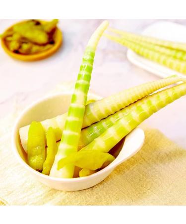 Pickled Peppers Bamboo Shoots 70g/bag Crispy Tender Shredded Bamboo Shoots Fresh Mountain Pepper Lemon Flavor Bamboo Shoots Spicy Instant Snacks Food Chinese Pickled Vegetables (20 bags) - Buy Online on GoSupps.com