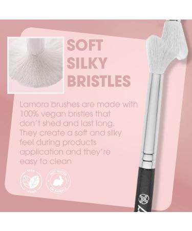Professional Eyeshadow Brush Set for Shading and Blending - Smoky Eye Makeup Brushes Kit for Cream, Powder, and Highlighter - Buy Online on GoSupps.com