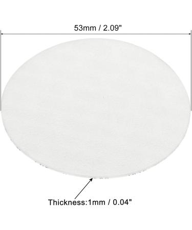 PATIKIL 53mm/2.09" Foam Lid Liner 50 Pack PS Foam Resistant Tamper Pressure Sensitive Seal for Bottle Cap Liners Seals - Buy Online on GoSupps.com