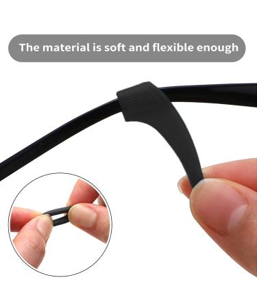 SWYSGS Glasses Holder Sets - 20 Pairs Anti-Slip Adhesive Nose Pads & Silicone Ear Grips for All Glasses International Shipping Available - Buy Online on GoSupps.com