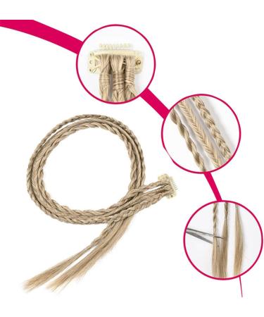 Traziewell Long Plait Hair Extension Brown Hair Extensions Clip in Hair Extension Two Piece Long Straight Synthetic Hairpieces 0136 FH000136 One Size - Buy Online on GoSupps.com