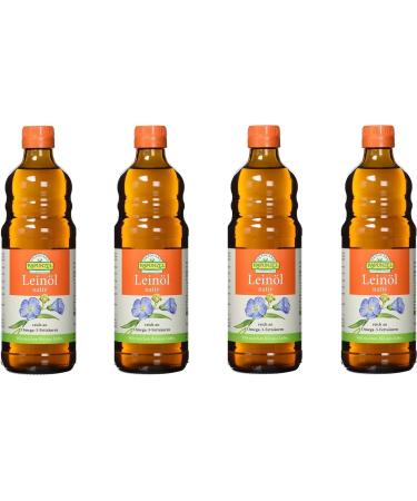 Rapunzel - OXYGUARD linseed oil native - 0.5 l - pack of 4 - Buy Online on GoSupps.com