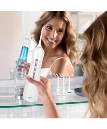 Buy Water Flosser Cordless - Portable Dental Oral Irrigator for Teeth Care | Rechargeable & Waterproof - Perfect for Home & Travel - Buy Online on GoSupps.com