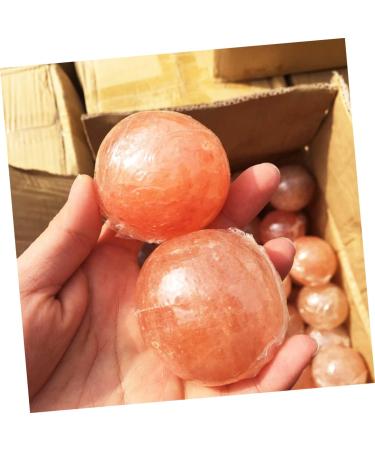 Savonnette Au Sel De L'himalaya Crystal Ball Boule De Massage En Sel Naturel Min raux Exfoliant Pour Bain Spa - Buy Online on GoSupps.com