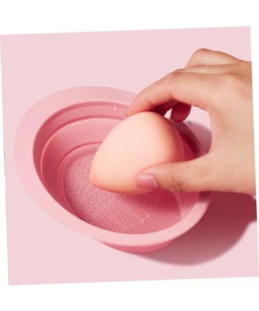 MAGICLULU 1 Set Makeup Brush Cleaning Makeup Brush Cleaner Limpiador De Brochas De Maquillaje Makeup Sponge Cleaner Makeup Brush Scrubber Bowl Cosmetic Mat Makeup Pad Dryer Purple Silicone - Buy Online on GoSupps.com