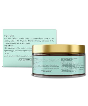 Instant Skin Tightening Gel with Honey Locust - Uplift Firm & Vitalize Skin | Neck & Face Wrinkle Solution for Men & Women | All Skin Types - 50g - Buy Online on GoSupps.com
