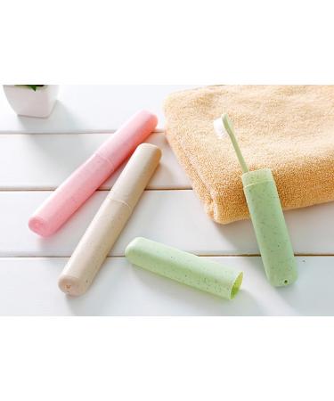 Portable Toothbrush Case Set - 4-Piece Travel & Camping Toothpaste Holder with Storage Box - Buy Online on GoSupps.com