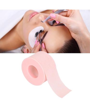 Eyelash Tape Lash Extension Supplies Eyelash Adhesive Tape 2.5cm Breathable Waterproof Portable Soft Silicone Gel Lash Extension Tape (Pink) - Buy Online on GoSupps.com
