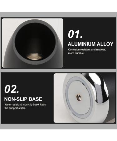 Frcolor 3-St Razor Stand for Men - Metal Clips Holder for Safety & Facial Razors - Premium Shaver & Toothbrush Organizer - Buy Online on GoSupps.com