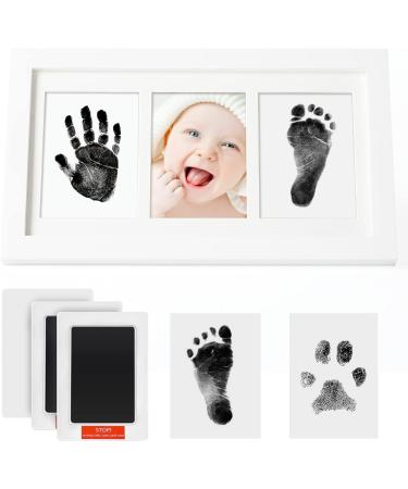 PewinGo Baby Handprint and Footprint Kit - 100% Clean-Touch Ink Pad, Perfect Newborn Baby Gift - 36x21x3.5 cm - Buy Online on GoSupps.com