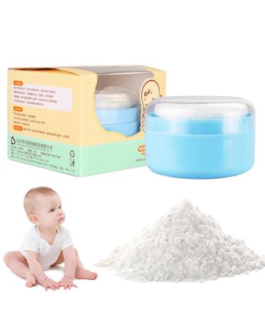 R cipient poudre pour b b avec houppette bo te d poussi rage pour le bain des tout-petits houppette poudre et tui pour la plage les voyages la maison - Buy Online on GoSupps.com