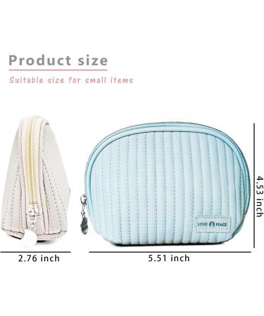OWTING Period Bag: Sanitary Napkin & Tampon Organizer for Girls & Ladies - Portable Makeup Pouch (Blue) - Buy Online on GoSupps.com