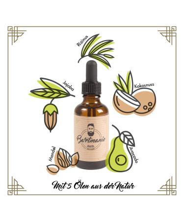 Bartmania Beard Oil for Men (50ml) - Classic Care for Healthy Growth & Softness | Anti-Itching & Sensitive Skin | Made in Germany - Shop Now at Venize - Buy Online on GoSupps.com