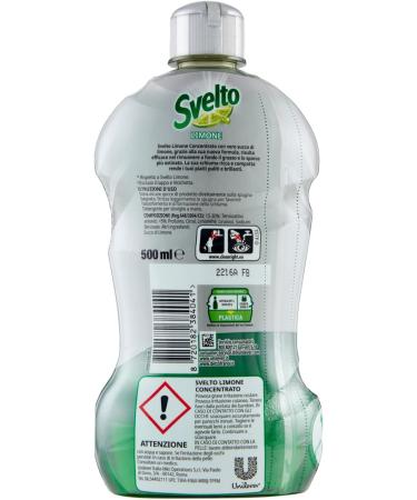 Svelto Plats la main concentr citron 500 ml - Buy Online on GoSupps.com