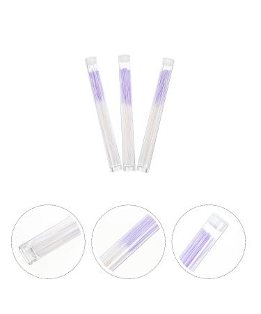 Ear Piercing Care Kit - Nose Ring & Earring Hole Cleaner for Women, Men - 180pcs Cleaning Line - Violet - Buy Online on GoSupps.com