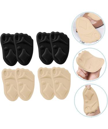 FOMIYES 8 Pairs Anti-Skid Forefoot Pad Grips - Cushioned Shoe Inserts Adhesive Pads for Heels & Forefoot Comfort | International Shipping Available - Buy Online on GoSupps.com