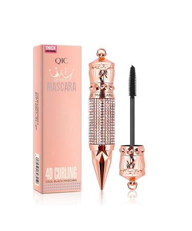 Mascara Waterproof Elongated Natural Thick Curl No Smudged Makeup