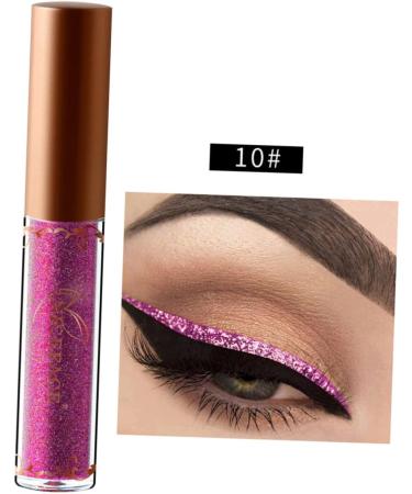 FOMIYES 3pcs Eyeshadow Color Eyeliner Liquid Colorful Eyeliner Pen Eye Shadow Miss Glitter Powder Flash 1 count (Pack of 1) 10x3pcs - Buy Online on GoSupps.com