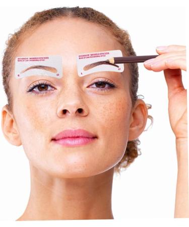 Hemoton 480 Pcs Eyebrow Stickers Makeup Assist Device Eyebrows Shaper Eyebrow Card Non-woven Fabric White 8.5x1cmx5pcs Whitex5pcs - Buy Online on GoSupps.com