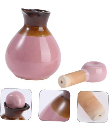 1set Essential Oil Bottle Essential Oil Roller Fragrance Jar Essential Oil Container Ceramic Fragrance Diffuser Containers with Lids Mini Wishing Jars Ceramics Miss Empty Bottle 9.5x6.5cm Red - Buy Online on GoSupps.com