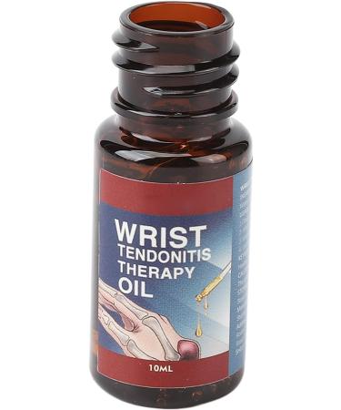 4 Bottles Wrist Tendonitis Oil 10ml - Fast Relief Massage Oil with Peppermint Arnica Eucalyptus Ginger & Turmeric - Buy Online on GoSupps.com