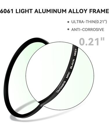 7artisans 72mm Black Mist Filter 1/4 Aluminum Alloy Soft Focus Optical Glass Filter - Buy Online on GoSupps.com
