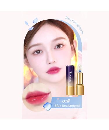 Jelly Lipstick Set - Color Changing Moisturizer Long Lasting Glossy Finish | 3 Pack Flower Lip Balm for All-Day Hydration - Buy Online on GoSupps.com