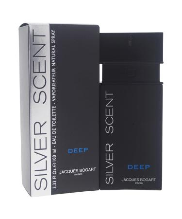 Jacques Bogart Silver Scent Cologne Deep 3.4 Ounce Deep 1