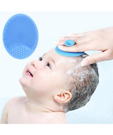 SkinSoother Baby Essential Bundle: Baby Bath Brush, Cradle Cap Brush, Silicone Massage & Exfoliator Scrubbers - Small Size (4PCS) - Buy Online on GoSupps.com