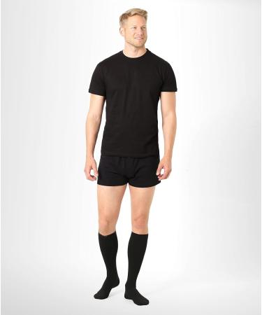 Pani Teresa Medica Compression Stockings - Class 1 Thrombosis Support for Men & Women (15-21 mmHg) - Flight Black Size 3 - Short: A - 120 Den - Buy Online on GoSupps.com