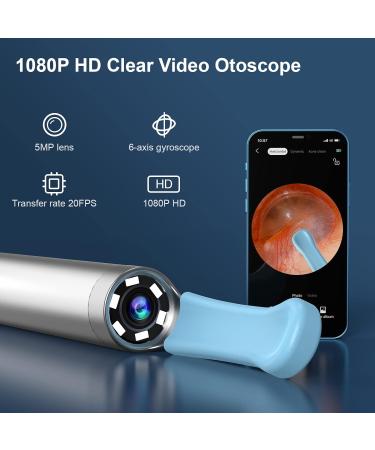 1080P FHD WiFi Ear Wax Removal Kit | Otoscope Visual Camera | Wireless Ear Cleaner with 6 LED Light for Adults - X8 White - Buy Online on GoSupps.com