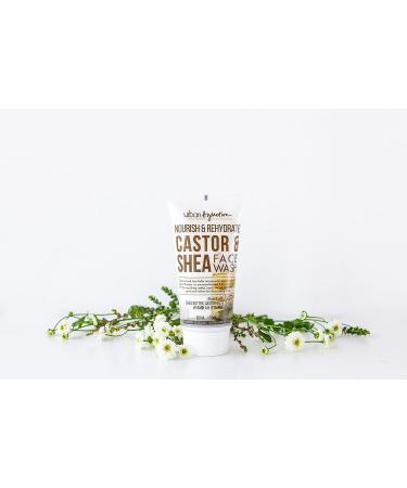 Urban Hydration Castor & Shea Cleanser - Combats Dry Skin, Detoxifies, Hydrates | Anti-Aging Benefits, Glowing & Smooth Skin | 6 fl oz Unscented - Buy Online on GoSupps.com