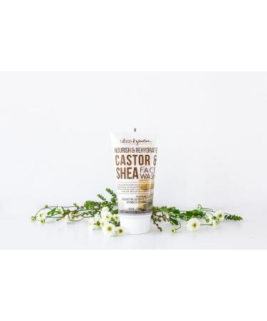 Urban Hydration Castor & Shea Face Cleanser & Lotion Duo | Hydrates Cleanses Evens Skin Tone | All Skin Types | Glow & Smooth Finish - Buy Online on GoSupps.com