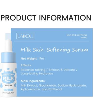  Zasdvn Moisturizing Lotion 17ml Softening Milk Drops - Facial Care for All Skin Types Intense Hydration Facial Care for Home and Travel - Buy Online on GoSupps.com