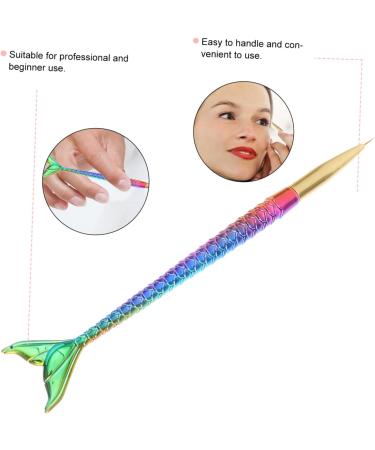 minkissy Nail Art Line nail manicure kit finger nail kit nails kits yn nail kit Painting Nail Brush nail Blending Brush Nail Painting Brush gel nail kits nail art mix liner Nails 17.4X1cm As Shown - Buy Online on GoSupps.com