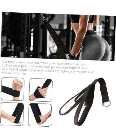 KICHOUSE Pull down Training Webbing Muscle Gym Equipment Rope Accessories for Men Bicep Cable Fitness Supplies Tricep down Rope Fitness Tool Face Man Drawstring Polyester Webbing Household - Buy Online on GoSupps.com