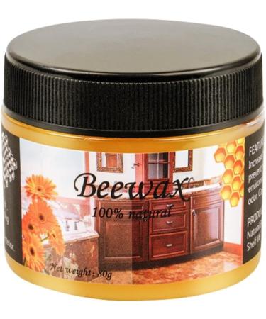 Wood Floor Wax Polish | 80g Multipurpose Furniture Restore Conditioner Home Furniture Protection Beeswax for Cabinets Chairs Wardrobes Tables Rowces - Buy Online on GoSupps.com