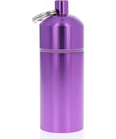 6-Pack ID Pill Holder Key Chain - Assorted Colors Plastic Coated O Ring Cap | International Shipping Available - Buy Online on GoSupps.com