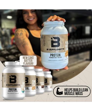 Iron Brothers Supplements - Premium Whey Casein Blend Protein Powder | 100% Whey Isolate for Muscle Growth Performance & Recovery | Whey Protein Powder Cake Batter - Gluten-Free | 27 Servings - Best - Buy Online on GoSupps.com