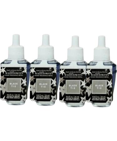Bath and Body Works Black Tie Wallflower Fragrance Refill 4 Pack 0.8 Oz - Buy Online on GoSupps.com