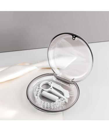 Jaimela Black Portable Storage Boxes for Dentures | Braces Spanging Box & Bite Can - International Shipping Available - Buy Online on GoSupps.com