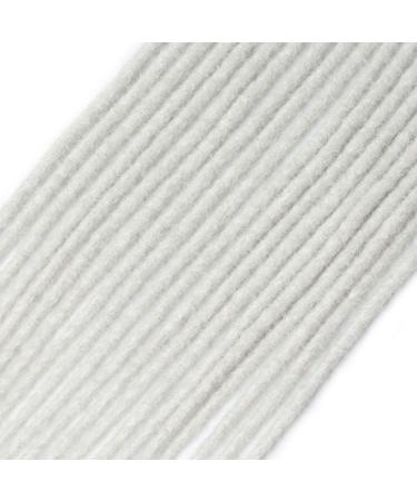 30-Inch Synthetic Dreadlocks Extensions - 20 Strands Pack | Soft Crocheted Braided Hair | 0.8cm One-Sided Dreads for Reggae Hip-Hop Style | Color 61# - Buy Online on GoSupps.com