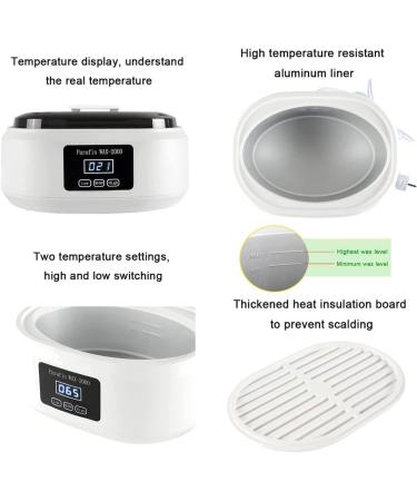 Bain De Cire De Paraffine pour Les Pieds Et Les Mains Chauffe-Cire De Bain 200 W Grande Capacit De 3 4 L Contr le De La Temp rature 2 Vitesses pour Hydrater Et Renouveler La Peau Blanc - Buy Online on GoSupps.com