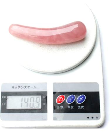 Buy 1 Piece Natural Rose Quartz & Black Obsidian Crystal Massage Stick - International Shipping Available - Buy Online on GoSupps.com