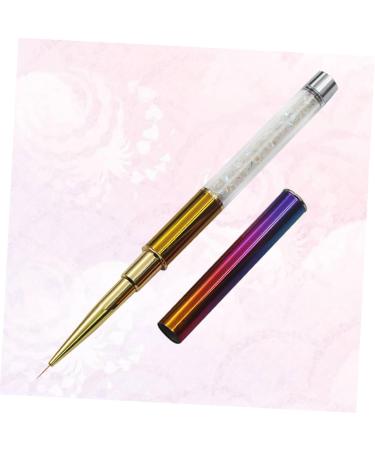 FRCOLOR Nail Art Brush Pen Nail Painting Pens Nail Paint Marker Manicure Brush Manicure Accessories Pull Pen Colorful Small Pen Nail Dotting Pen Nail Painting Pen Nail Art Liner Size 1 As Shown - Buy Online on GoSupps.com