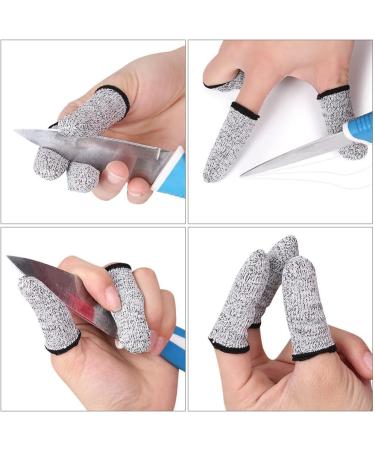 Beaupretty 4 Pairs Cut Resistant Gloves - Quilting Wood Carving & Finger Protection - Durable Thumb Guards & Cots for Safe Cutting - Ideal for Crafts & Work - Buy Online on GoSupps.com