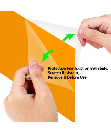 14 Piece Halloween Gel Filter Set | Colored Overlays Correction | 11.7x8.3 Inches | Orange Transparent Color Film Sheets - Buy Online on GoSupps.com