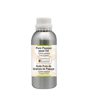 Greenwood Essential Pure Papaya Seed Oil (Carica papaya) Pure Therapeutic Grade Cold Pressed 300ml (10 oz)